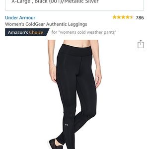 UA Cold Gear leggings